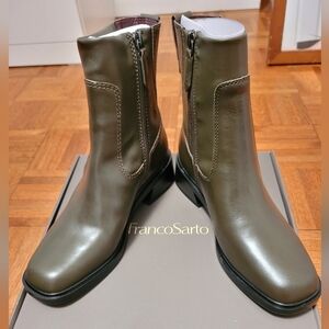 Franco Sarto Gracelyn Square Toe Booties - Size 6 - BRAND NEW